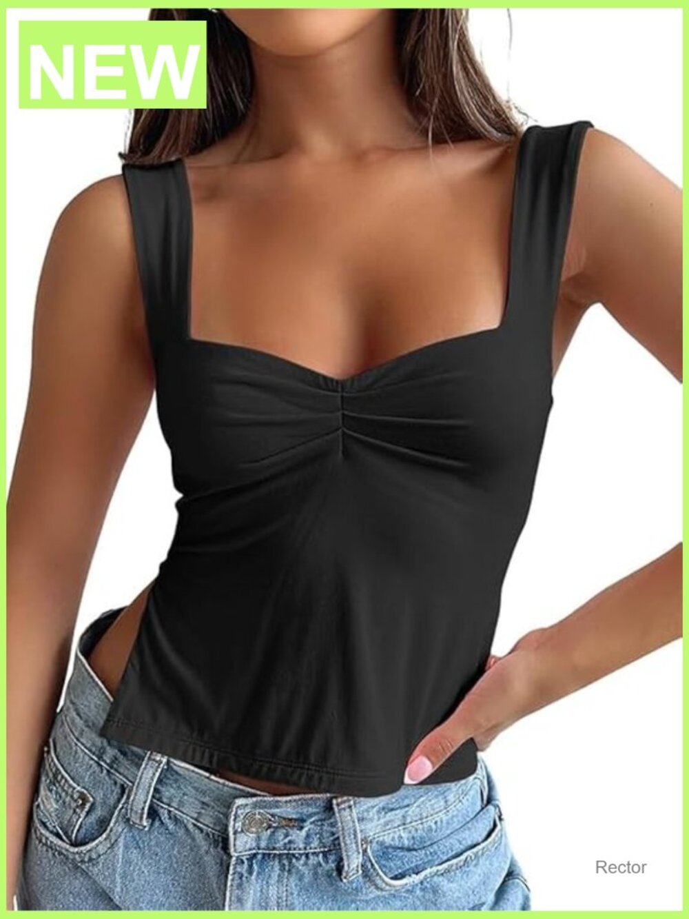 Double Lined Crop Tank Top Sweetheart Neckline Backless Summer Y2K Going Out Top